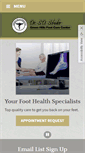 Mobile Screenshot of greenhillsfootcare.com